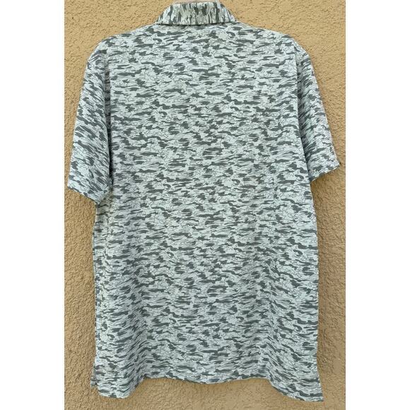 Adidas Go To Camo Golf Polo Green Medium NWT - Picture 6 of 10